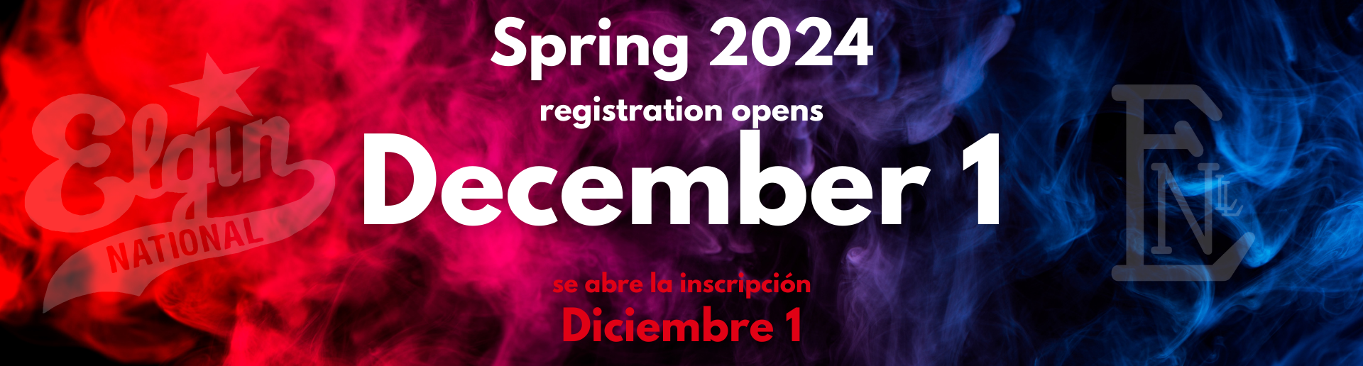 Registration Opens 12/1